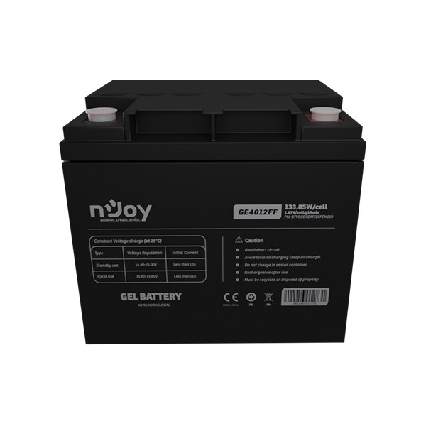 Купити Акумуляторна батарея Njoy GE4012FF 12V 40AH (BTVGCDTOMTCFFCN01B) GEL