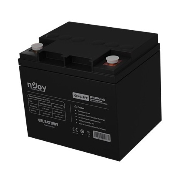 Купити Акумуляторна батарея Njoy GE4012FF 12V 40AH (BTVGCDTOMTCFFCN01B) GEL
