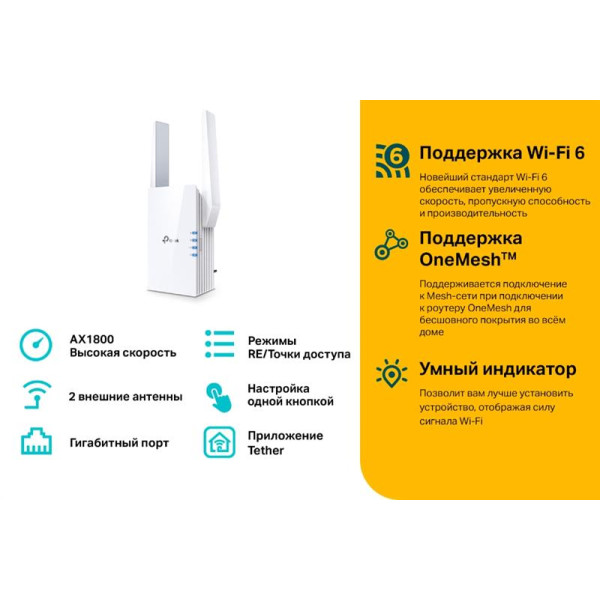 Купить Точка доступу TP-Link RE605X