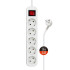 Купить Фільтр живлення СolorWay (CW-PSEA53W) 5 розеток, 3м, White