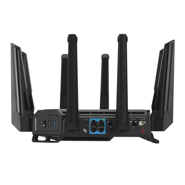 Купити Бездротовий маршрутизатор Asus ROG Rapture GT-BE98 (90IG08F0-MO9A0V)