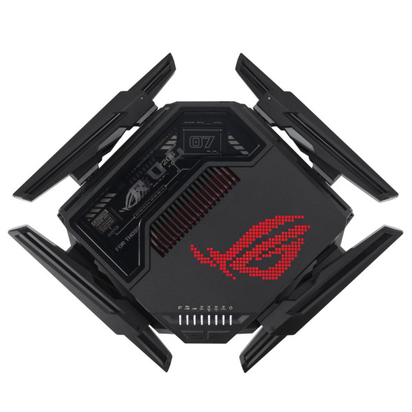 Купити Бездротовий маршрутизатор Asus ROG Rapture GT-BE98 (90IG08F0-MO9A0V)