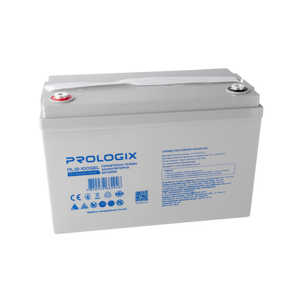 Купити Акумуляторна батарея Prologix 12V 100AH (PL12-100GEL) GEL