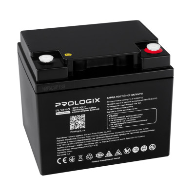 Купить Акумуляторна батарея Prologix 12V 40AH (PL12-40) AGM