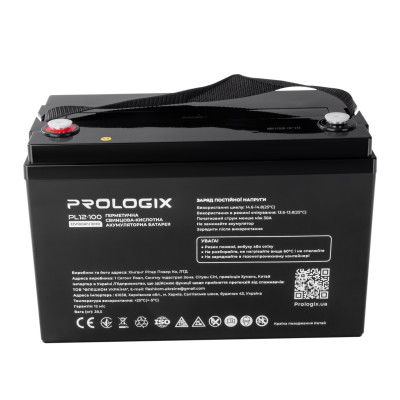 Купить Акумуляторна батарея Prologix 12V 100AH (PL12-100) AGM