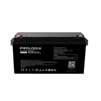 Купити Акумуляторна батарея Prologix 12V 150AH (PL12-150) AGM