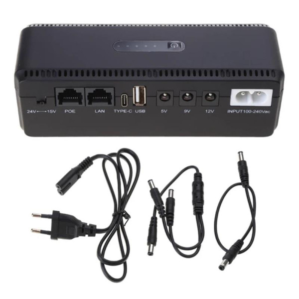 Купити Джерело безперебійного живлення Yepo Smart DC-UPS 10400mAh DC-5V/9V/12V (UA-112485)
