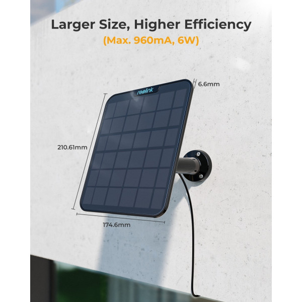 Купити Сонячна панель Reolink Solar Panel 2 Black