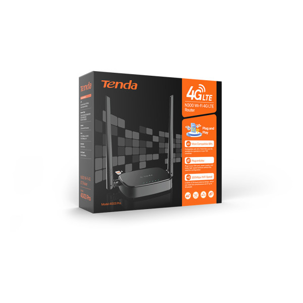 Купити Бездротовий маршрутизатор Tenda 4G03 Pro