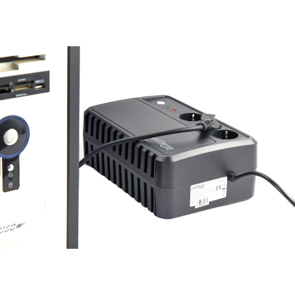 Купити Джерело безперебійного живлення EnerGenie EG-UPS-3SDT600-01 600VA