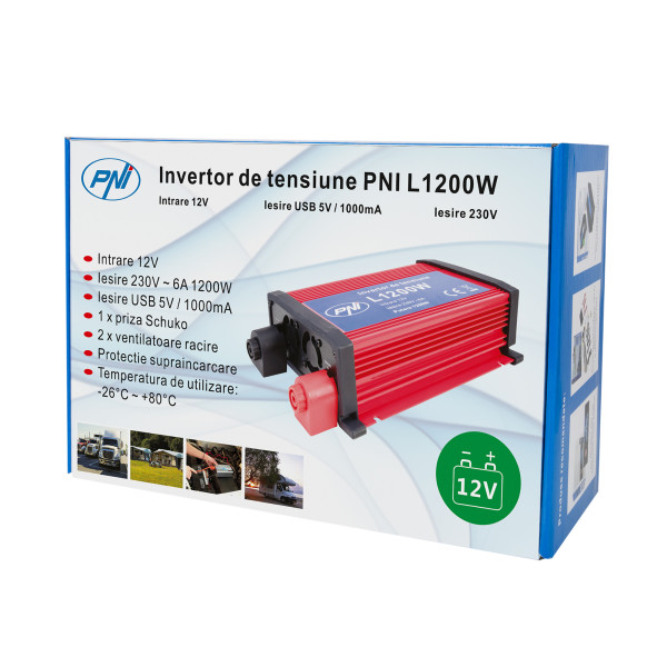 Купити Інвертор напруги PNi H1200W12 1200W
