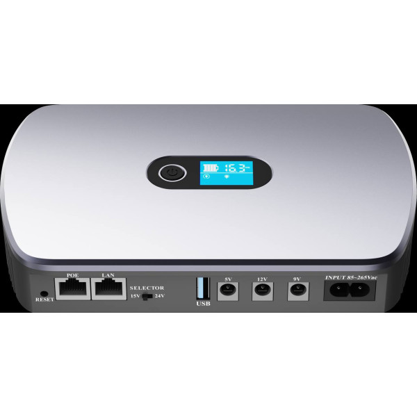 Купить Джерело безперебійного живлення для роутерів mini UPS DC Xoko DC12000 36W 12000mAh Grey (XK-DC1236W)