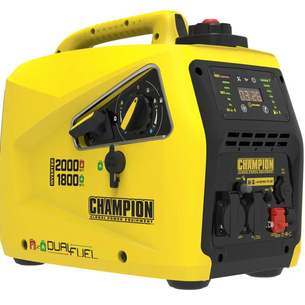 Купить Генератор газобензиновий інверторний Champion 2 кВт (82001i-DF-EU)