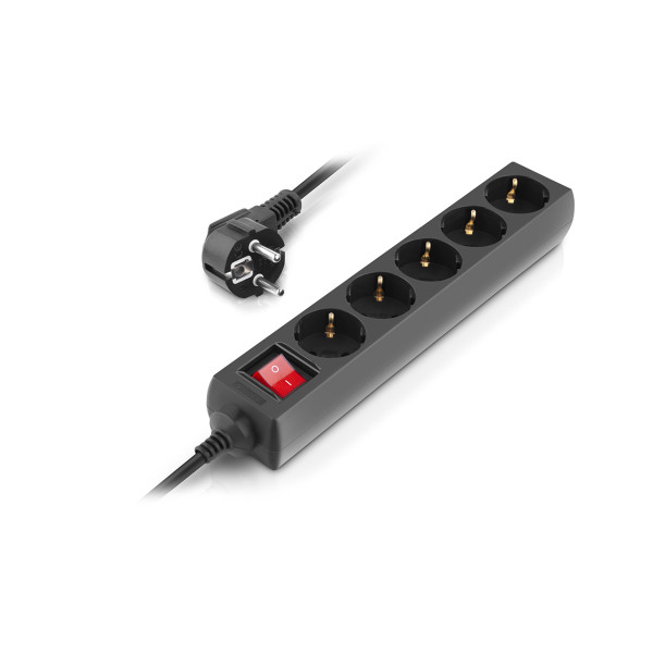 Купить Фільтр живлення REAL-EL RS-Protect M 10м Black