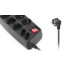 Купить Фільтр живлення REAL-EL RS-10 Protect 1.8 м Black
