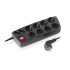 Купити Фільтр живлення REAL-EL RS-10 Protect 3 м Black