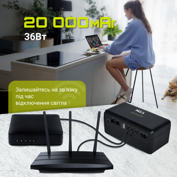 Купити Джерело безперебійного живлення TTN DCL-36W 36W PoE