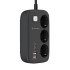 Купити Фільтр живлення ColorWay CW-CHE34PDB GaN3 Pro PD 65W (2USB-A + 2 TYPE-C) 3 розетки, 4 USB, 2 м, чорний