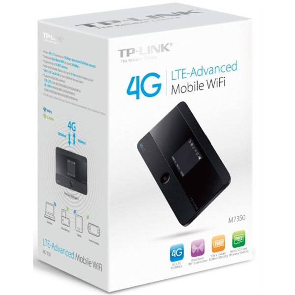 Купить Бездротовий 3G/4G маршрутизатор TP-Link M7350