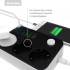 Купить Фільтр живлення ColorWay CW-CHE36B 3 розетки, 6 USB, 1.8 м, чорний