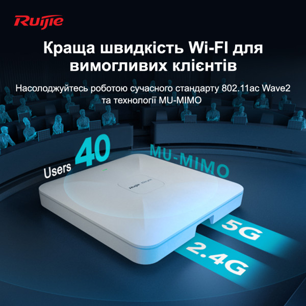 Купить Точка доступу Ruijie Reyee RG-RAP2200(E)