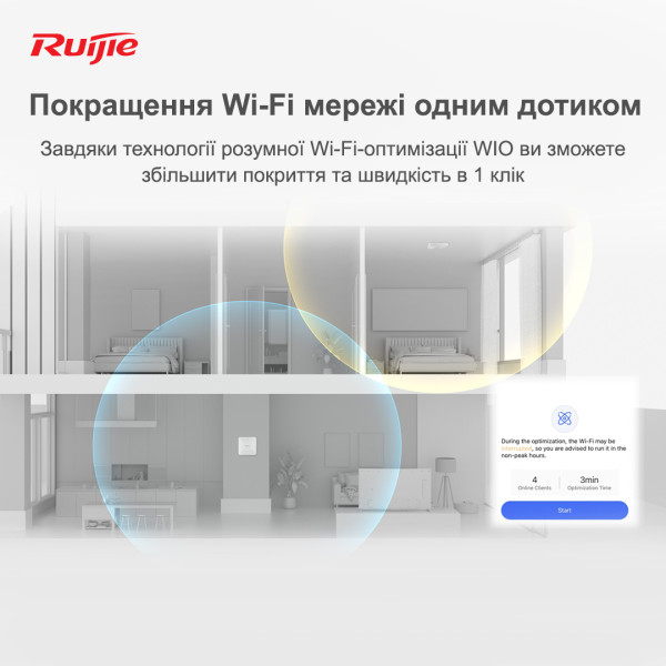 Купить Точка доступу Ruijie Reyee RG-RAP2200(E)