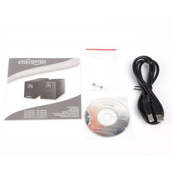 Купити Джерело безперебійного живлення EnerGenie EG-UPS-035 2000VA