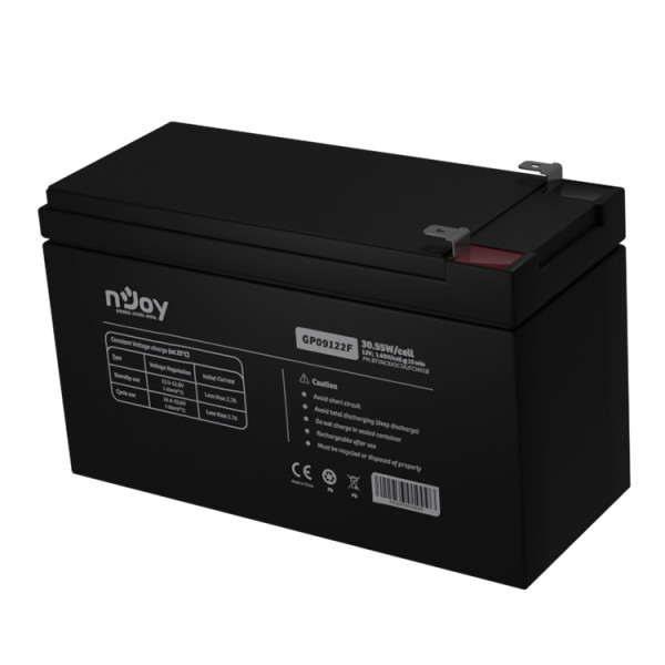 Купить Акумуляторна батарея Njoy GP09122F 12V 9AH (BTVACIUOCTA2FCN01B) AGM