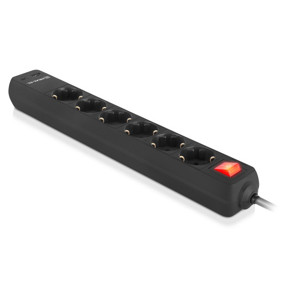 Купить Фільтр живлення REAL-EL RS-Protect 605 3м Black (EL122300041)