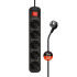 Купить Фільтр живлення СolorWay (CW-PSEA53BK) 5 розеток, 3м, Black