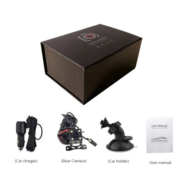 Купити Відеореєстратор CarCam T418 Dual