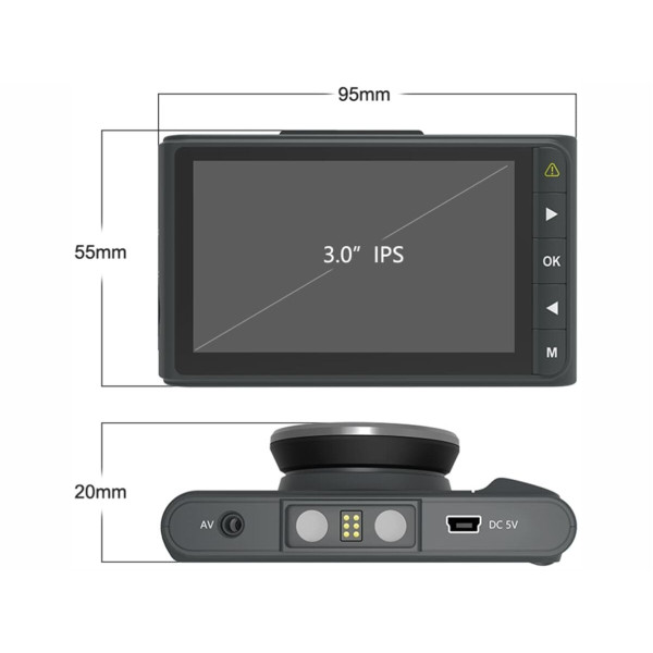 Купити Відеореєстратор CarCam T418m