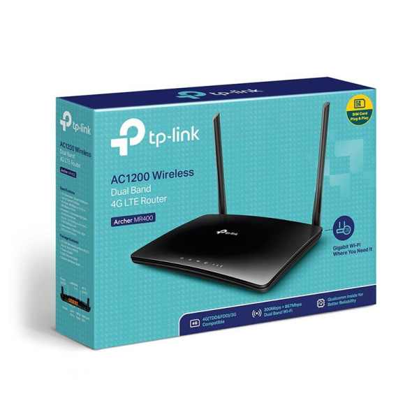 Купить Бездротовий маршрутизатор TP-Link Archer MR400