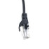 Купити Патч-корд литий EServer UTP, RJ45, Cat.5e, 0,25m, чорний (CORD-0.25M-BLACK)