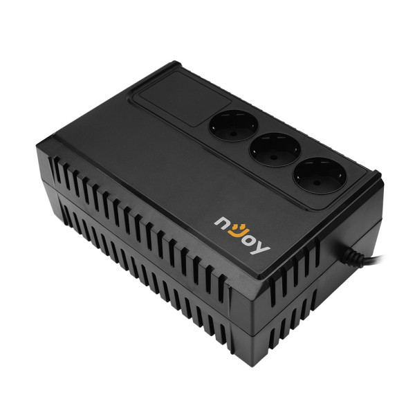 Купить Джерело безперебійного живлення NJOY Renton 650 (PWUP-LI065RE-CG01B) Lin.int., AVR, 3 x евро, пластик