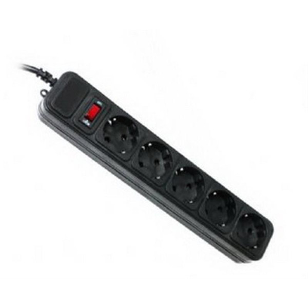 Купити Фільтр живлення Gembird 5 розеток 4,5м Black (SPG5-G-15B)