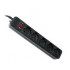 Купити Фільтр живлення Gembird 5 розеток 4,5м Black (SPG5-G-15B)