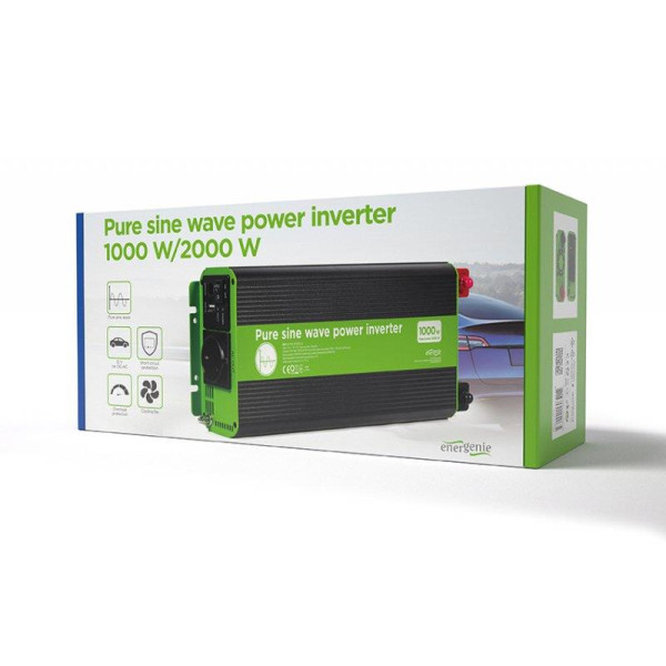 Купить Інвертор напруги EnerGenie EG-PWC-PS1000-01 1000W
