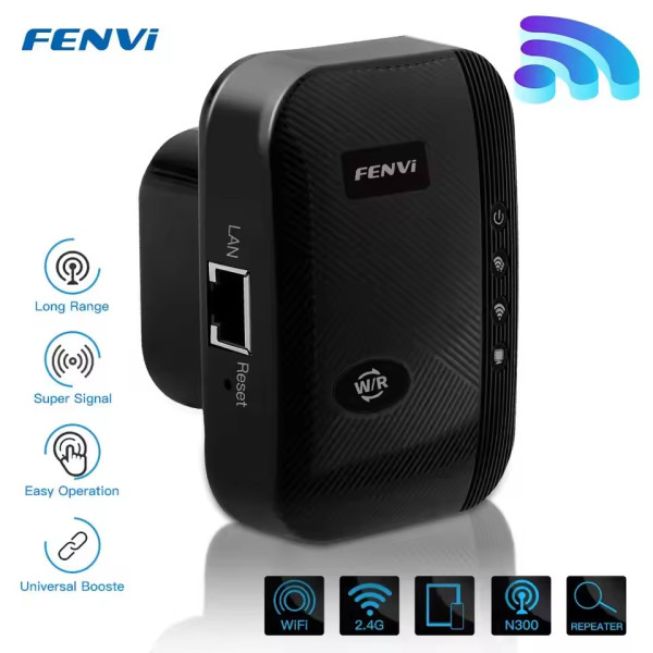 Купити Точка доступу Fenvi FWD-R616U Black Wi-Fi Repeater