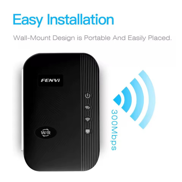 Купити Точка доступу Fenvi FWD-R616U Black Wi-Fi Repeater