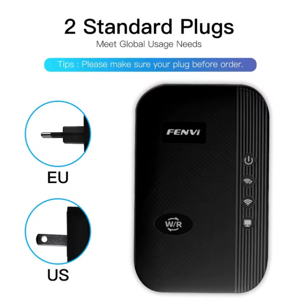 Купити Точка доступу Fenvi FWD-R616U Black Wi-Fi Repeater