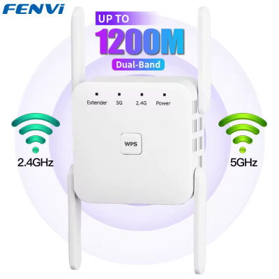 Купить Точка доступу Fenvi FWD-R1208U Wi-Fi Repeater Booster 2.4G/5GHz