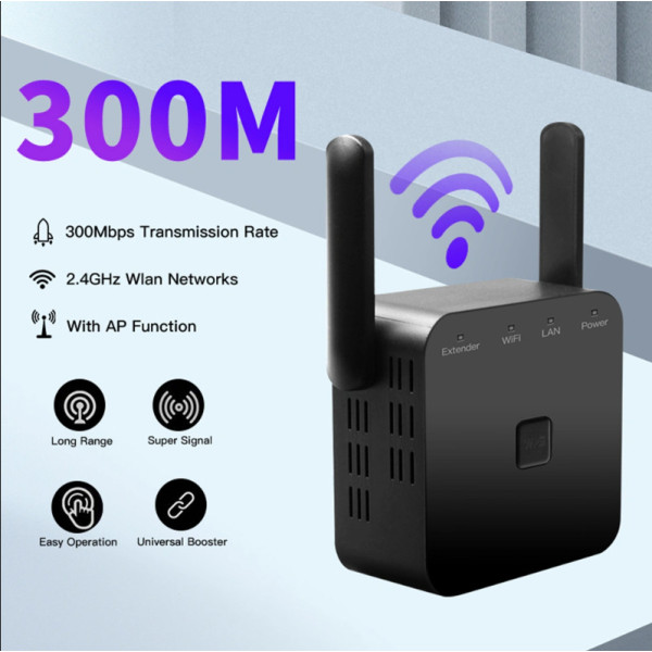 Купить Точка доступу Fenvi Pro 300M Wi-Fi Repeater 2.4Ghz Network Expander