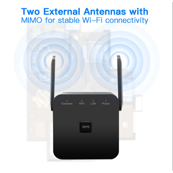 Купить Точка доступу Fenvi Pro 300M Wi-Fi Repeater 2.4Ghz Network Expander