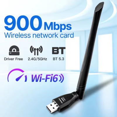 Купити Бездротовий адаптер Fenvi FU-AX900ВT Wi-Fi 6, Bluetooth 5.3 Dual Band 2.4G 5G