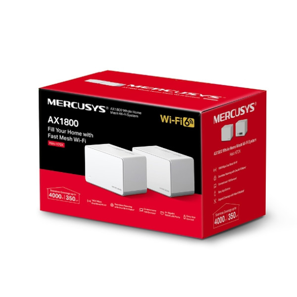 Купити WiFi Mesh-система Mercusys Halo H70X 2-pack