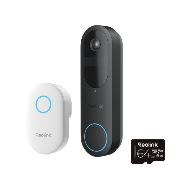 Купити Відеодзвінок Reolink D340B (Video Doorbell Wi-Fi/АКБ)