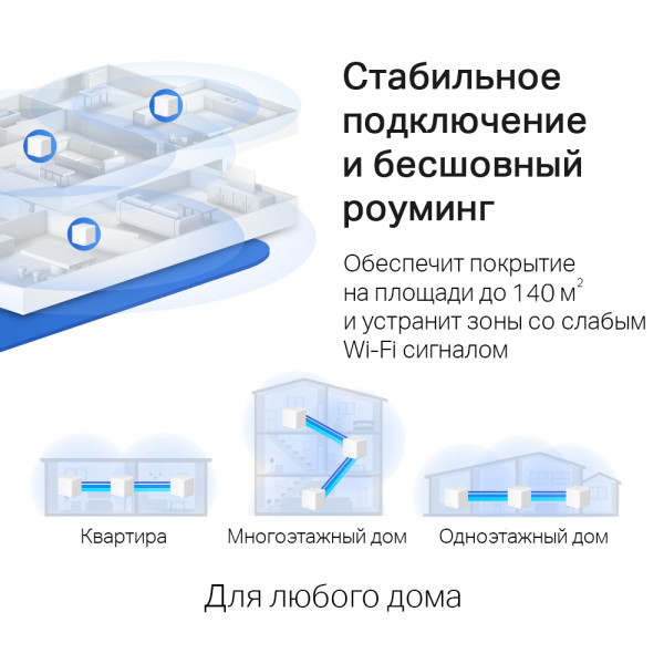 Купити Бездротовий маршрутизатор Mercusys Halo H30G(3-pack)