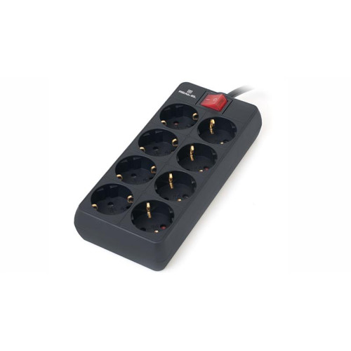 Купити Фільтр живлення REAL-EL RS-8 Protect 5м Black (EL122300024)