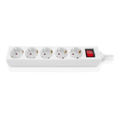 Купити Фільтр живлення REAL-EL RS-Protect M 5м White (EL122300029)
